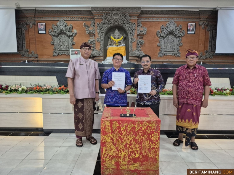 Head of Doctoral Study Program IKB FBS UNP and Postgraduate UNDIKSHA Bali Sign Cooperation